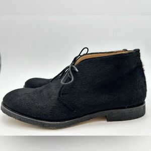 Church's Black Chukka Boots with calf hair upper size EU 37.5